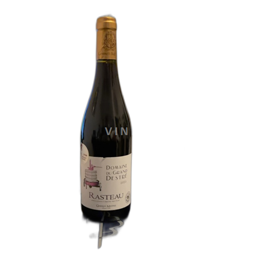 Vin Rouge sec Domaine Grand Destre 2023 France Vallée du Rhône Rasteau AOC