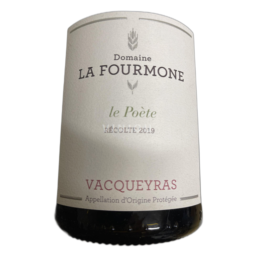 Rhône Valley Vacqueyras Domaine La Fourmone le Poète 2019