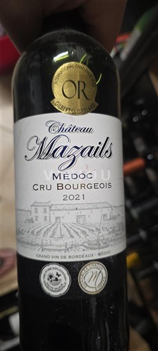 Bordeaux Médoc Mazails 2021