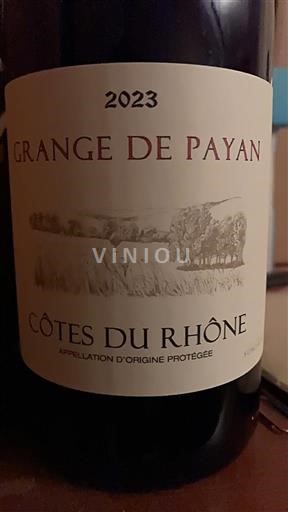 Rhônedalen Côtes du Rhône Grange de Payan 2023