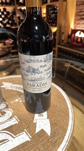 Bordeaux Saint-Émilion Grand Cru Château Paradis 2016