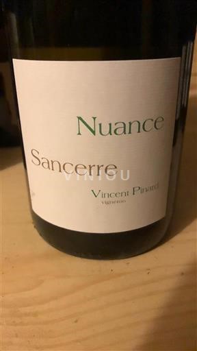 Wines Blanc sec Nuance Vincent Pinard 2022 France Loire Valley Sancerre AOC