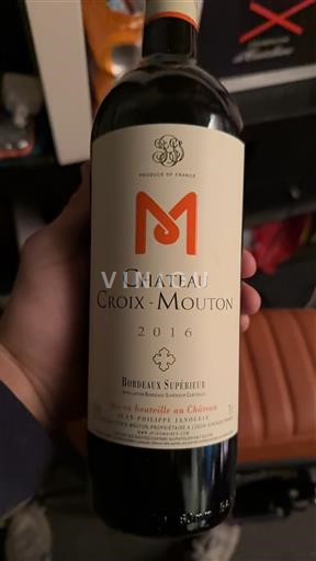 Bordéus Bordeaux Superior Château Croix-Mouton 2016