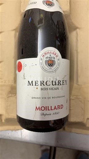 Burgundy Mercurey Moillard Bois Vilain 2020