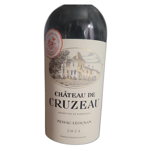 Burdeos Pessac-Léognan Château de Cruzeau 2021