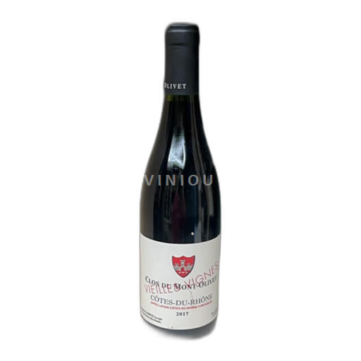 Rhônen laakso Côtes-du-rhône Clos du Mont-Olivet Vieilles Vignes 2017