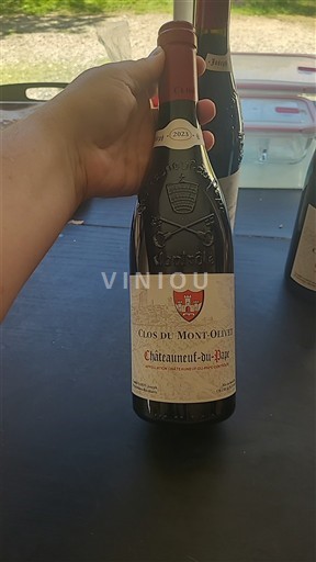 Rhônen laakso Châteauneuf-du-Pape Clos du Mont-Olivet  2023