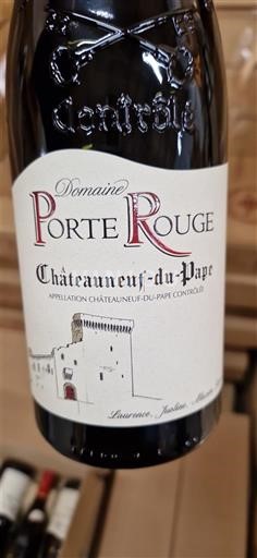 Vale do Ródano Châteauneuf-du-Pape Domaine Porte Rouge Não Sazonado