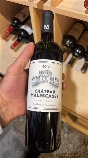 Burdeos Haut-Médoc Château Malescasse 2019