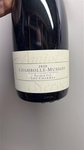 Bourgogne Chambolle-Musigny Premier Cru Amiot Servelle Les Charmes 2020