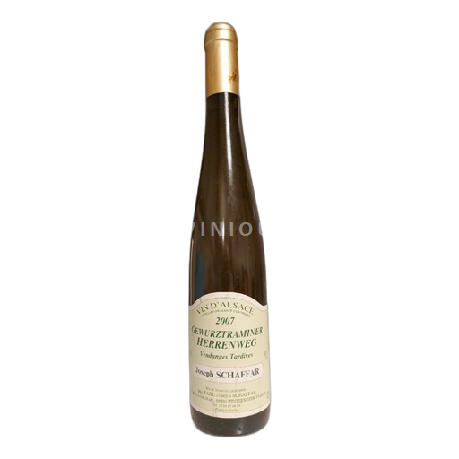 Elzas Gewurztraminer Joseph Schaffar Herrenweg Vendanges Tardives 2007
