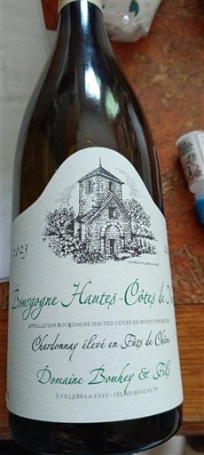 Bourgogne Hautes Côtes de Nuits Domaine Bouhey & Fils 2023