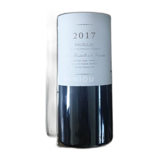 Bordeaux Pauillac Mis en bouteille a la propriété  2017