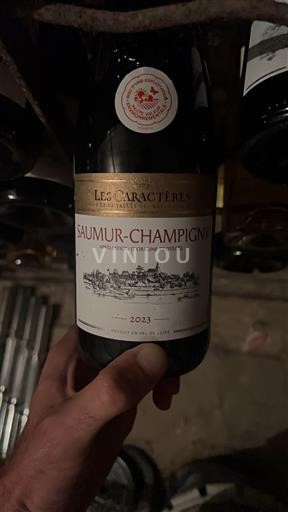 Loiredalen Saumur-champigny Les Caractères 2023