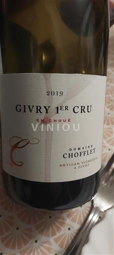 Bourgogne Không được chỉ định Premier Cru Domaine Chofflet En Choué 2019