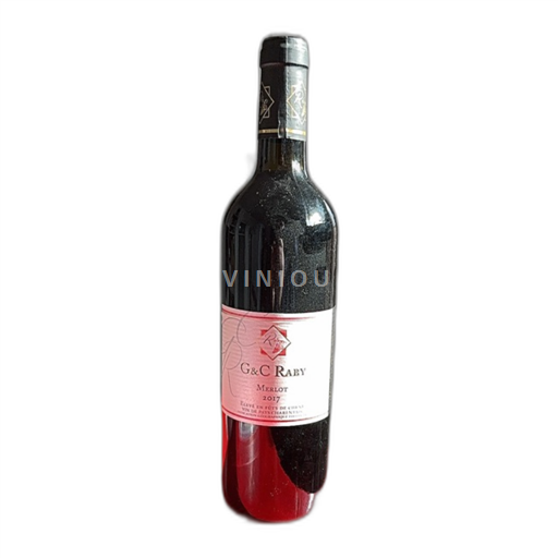 Poitou-Charentes G&C RABY Merlot-Fut de chêne 2017