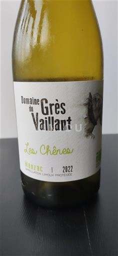 Langvedok Limoux Domaine du Grès Vaillant Les Chênes 2022