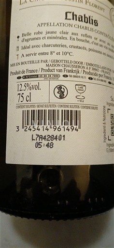 Burgundija Chablis Maison Chausseron 2023