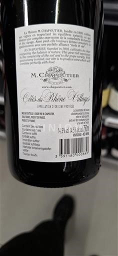 Rona dolina Côtes-du-Rhône-Villages M. Chapoutier 2022