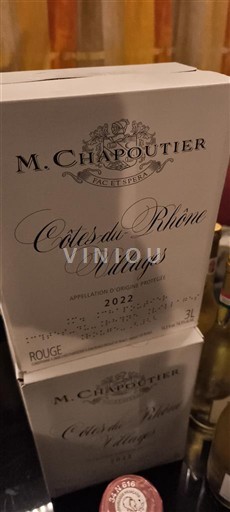 Rhône-dalen Côtes-du-Rhône-Villages M. Chapoutier 2022
