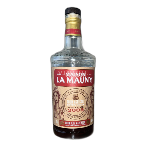 Rum Vecchio Millésimé 2005 La Mauny 11a - 2005 Martinica Le François Il François