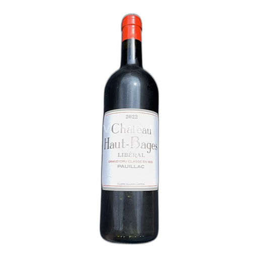 Bordeaux Pauillac Château Haut-Bages Libéral 2022