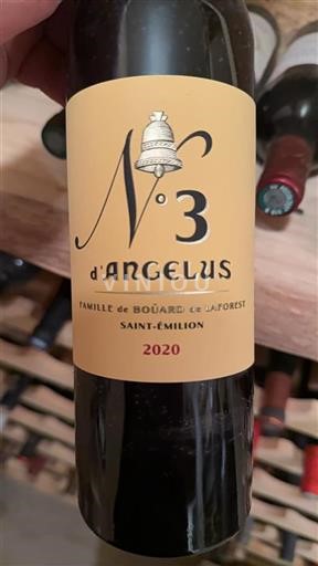 Bordeaux Saint-Émilion D’Angélus No. 3 2020