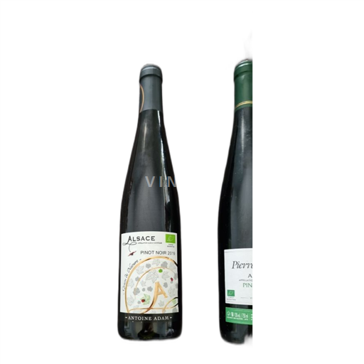 Vin Rouge sec Grain de Nature Antoine Adam 2019 France Alsace AOC