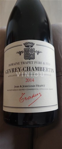 Burgundy Gevrey-Chambertin Domaine Trapet Père & Fils 2014