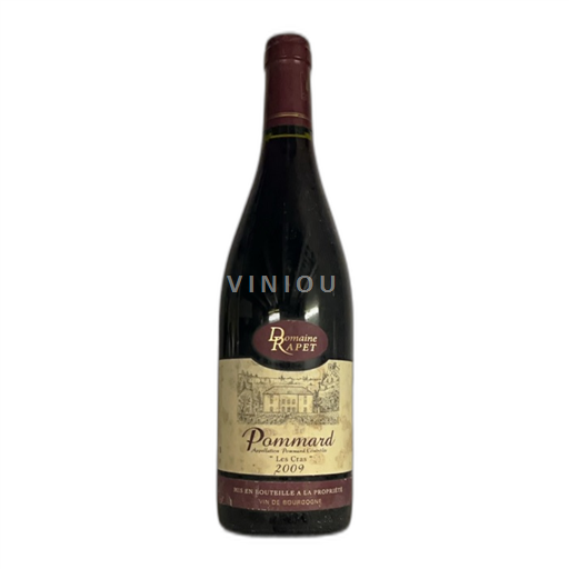 Burgund Pommard Premier Cru Domaine Rapet Les Cras 2009