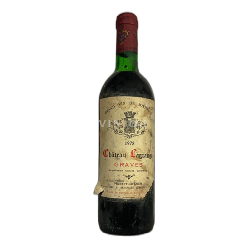 Bordeaux Graves Château Lagrange 1978