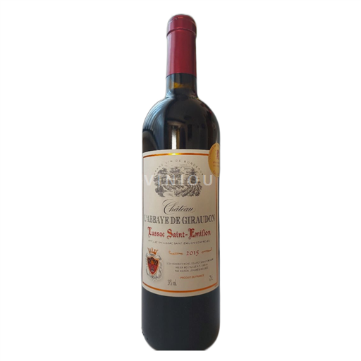 Bordeaux Lussac-saint-émilion Château L'Abbaye de Giraudon 2015