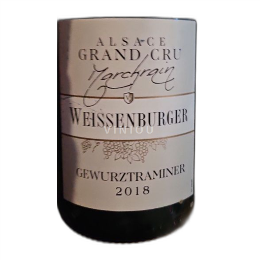 Alsazia Alsazia Grand Cru Grand Cru Weissenburger Mœnchreben 2018