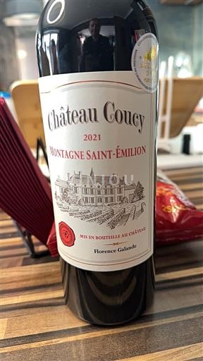 Bordeaux Montagne-saint-émilion Château Coucy 2021
