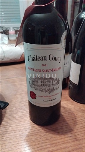 Bordeaux Montagne-Saint-Émilion Château Coucy 2021