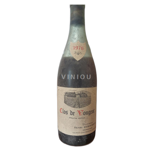 Bourgondië Clos-de-vougeot Grand Cru Domaine Henri Rebourseau 1976