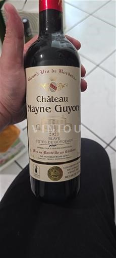 Bordeaux Blaye-côtes-de-bordeaux Château Mayne Guyon 2022