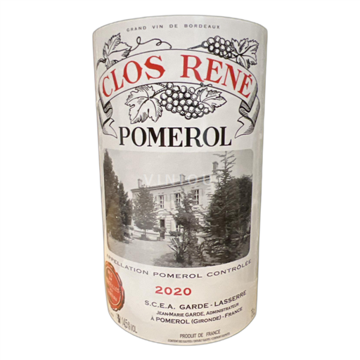 Bordeaux Pomerol Clos René 2020
