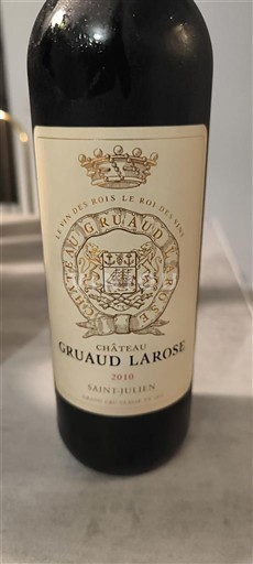 Bordeaux Saint-Julien Grand Cru Château Gruaud Larose 2010