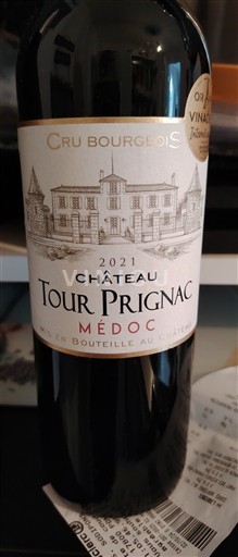 Burdeos Médoc Cru Bourgeois Château Tour Prignac 2021