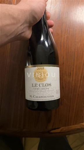 Rhône Valley Saint-Joseph M. Chapoutier Le Clos 2018