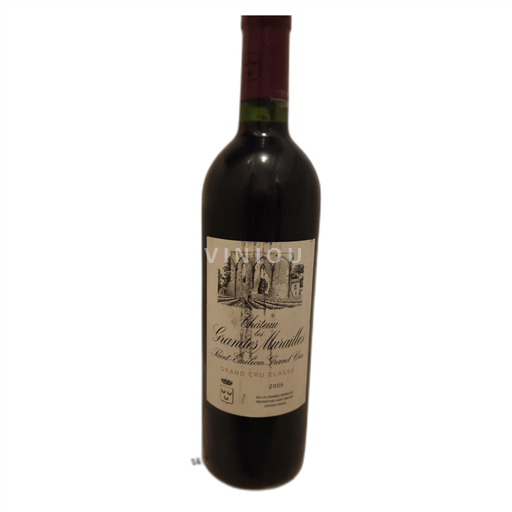 Bordeaux Saint-Émilion Grand Cru Château les Grandes Murailles 2005