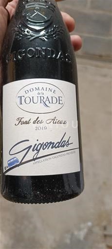 Thung lũng Rhône Gigondas Domaine de la Tourade Font des Aieux 2019