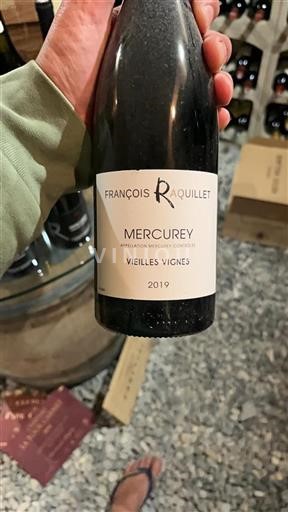 Borgonha Mercurey François Raquillet Vieilles Vignes 2019