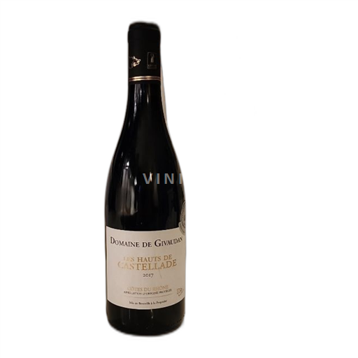 Rhône-dalen Côtes-du-Rhône Domaine de Givaudan Les Hauts de Castellade 2017