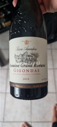 Rhônevallei Gigondas Pierre Amadieu Domaine Grand Romane 2019