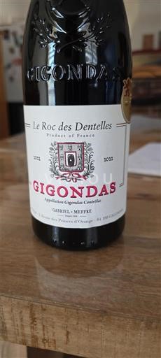 Rhônen laakso Gigondas Gabriel Meffre Le Roc des Dentelles 2021