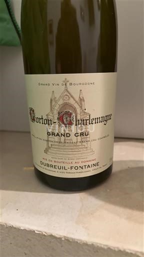 Burgundija Corton-charlemagne Grand Cru Dubreuil-Fontaine 2022