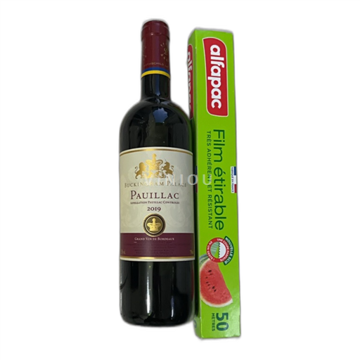 Vin Rouge sec Buckingham Palace Rotschild 2019 France Bordeaux Pauillac AOC