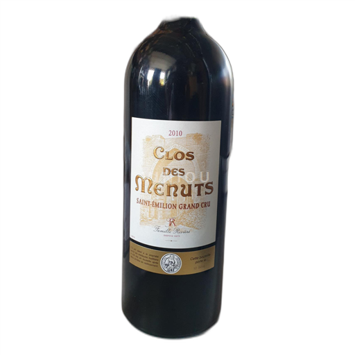 Bordéus Saint-Émilion Grand Cru Clos des Menuts/Famille Rivière N94646 2010